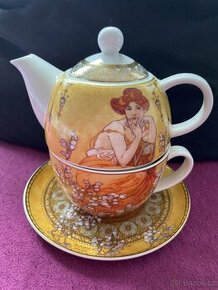 Konvička na šálku - Alfons Mucha Topaz