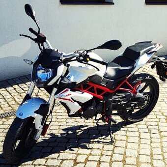 BENELLI - BN 125 BÍLÁ - bazarový motocykl - 1