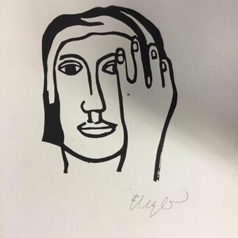 Fernand Leger velky graficky list