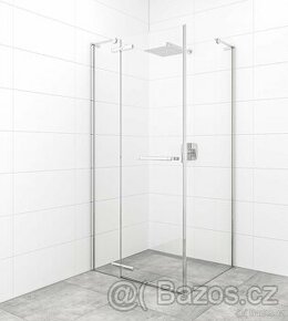 Sprchový kout 100 x 90 x 195-8mm skla- luxus- nový