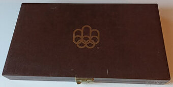 Olympiáda Montreal 1976 sada 28 stříbrných mincí