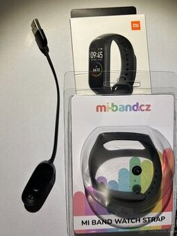 Nový nabíjecí kabel a náramek pro Mi Band 4 nebo 3