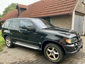 Bmw x5 e53 3.0d 135kw black sapphire metallic vůz na díly