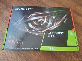 GIGABYTE GTX 1660 OC 6G – plně funkční, TOP stav