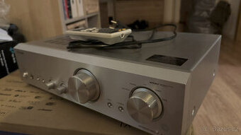 ONKYO A9155 HiFi zesilovač stereo 2x65W stříbrný