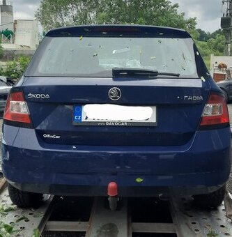 nd z škoda fabia 3 1,4tdi 66kw cus tmave  modrá světle modrá