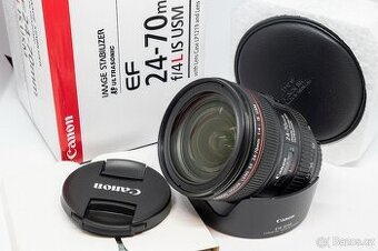 Canon 24-70/4 IS L USM v krásném stavu v krabici