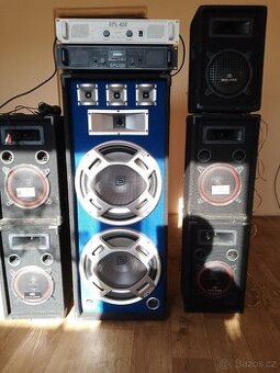 Reproduktory + zesilovače