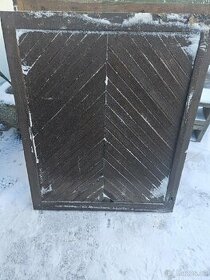 Pudni dvirka, prulez na pudu s ramem