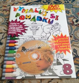 Knihy pro děti (jedna s DVD)