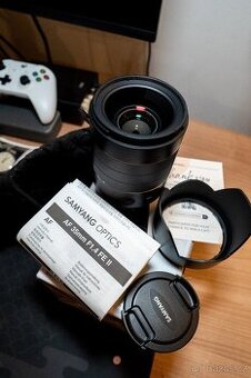 Samyang Sony FE 35mm f1.4 TOP+Baleni