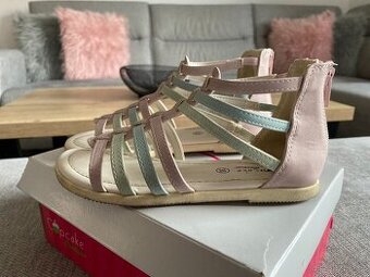 Dívčí sandály, vel. 30, hezký stav, Deichmann