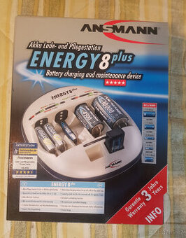 Ansmann Energy 8 Plus nabíječka baterií NiCd NiMH