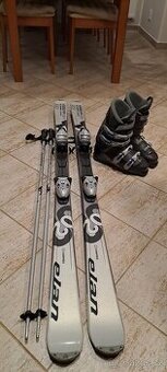 Lyže Elan 160 cm+boty+hůlky