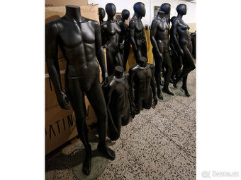 Exkluzivní značkové FIGURÍNY, Cofrad Mannequins, černé