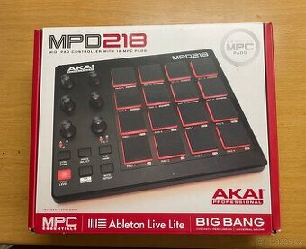 usb midi kontroler Akai MPD218