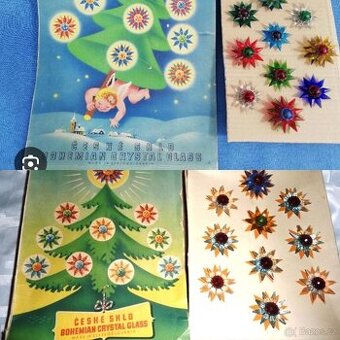 Koupím staré retro vánoční světýlka-hvězdičky