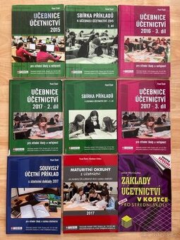 Učebnice – účetnictví pro SŠ a veřejnost (VELMI NÍZKÉ CENY)