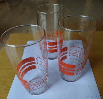 Sklenice; retro; štuc