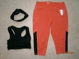 Funkční capri legíny Crivit + top zdarma, vel. S