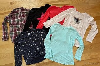 Triko, tričko s dlouhým rukávem vel. 140-152