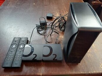 O2 smart box V2 + 2x set top box + 2x ovladač