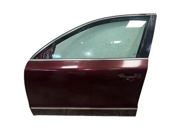 Levé přední dveře vínová metalíza LF3X Škoda Superb 2 2009