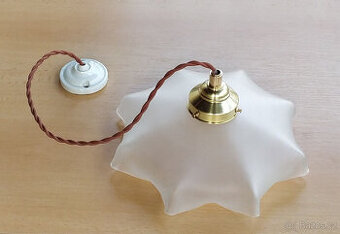 Hezký starý lustr na chatu / chalupu