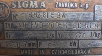 Elektrické čerpadlo