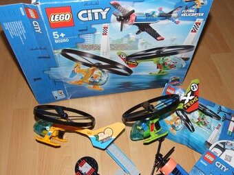 LEGO City 60260 - Závod ve vzduchu - pěkná, komplet