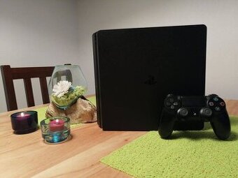 PS4 Slim 500gb + orig. ovladač, plně funkční, perfektní stav