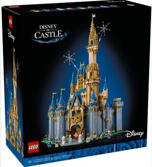 Nové LEGO 43222 Zámek Disney