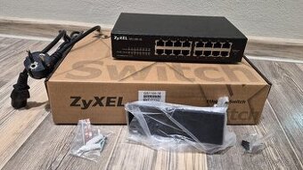 Gigabitový switch Zyxel GS1100-16 (16 portů, tichý provoz)