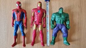 Akční figurky Spiderman Ironman Hulk