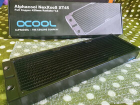 Alphacool NexXxoS XT45 Full Copper 420mm radiator V.2