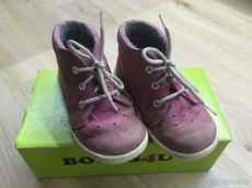Boty Boots4U fialové a šedé velikost 22-stélka 14cm