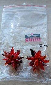 Skleněné náušnice - Chilli bijoux (U kahanu) - 1