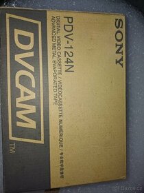 Kazety SONY DVCAM PDV124N 7ks, SONY SDX1-25C 10ks - 1