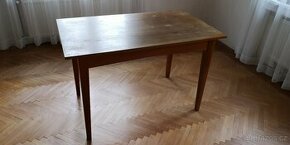 Dřevěný bukový stůl - 1