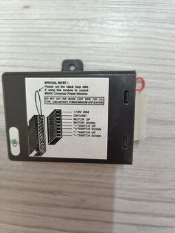 Elektronika dojezdu pro 1 okno