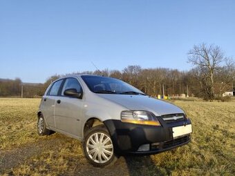 CHEVROLET KALOS NOVÉ V ČR/1.RODINA/2005/STK/POSILOVAČ