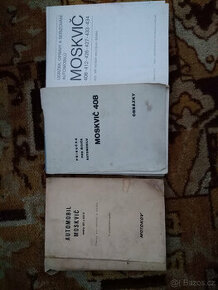 MOSKVIČ M408, 412, 426 - příručka