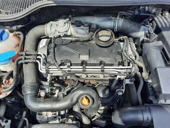 škoda octavia 2, 1.9.TDI 77kW, motor BLS
