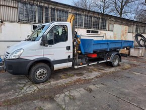 Iveco Daily 3.0l, 65C15 nosič kontejnerů, hydraulická ruka