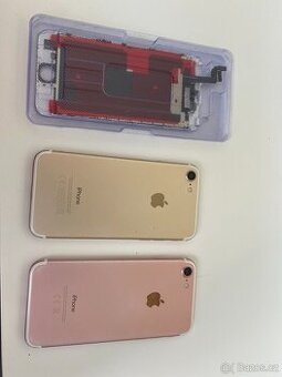 iPhone 7 celkem 2 kusy + nový displej - 1