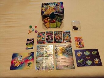 Pokémon Pikachu kufřík s boostery a příslušenstvím