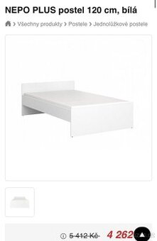 Postel 120x20 - 1