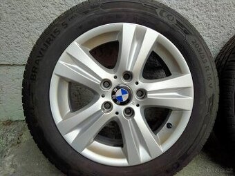Alu kola originál BMW 1 7J x16 EH2, 5x120, IS 44, letní pneu