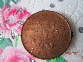 VZÁCNÁ 10 kč 1995 RR -chyboražba LK vpravo - 1