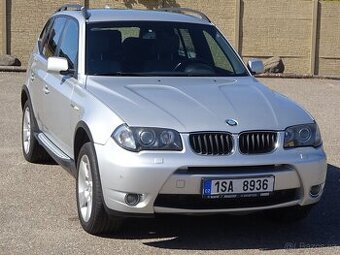 BMW X3 3.0D R.V.2006 (160 KW) KOUPENO V ČR